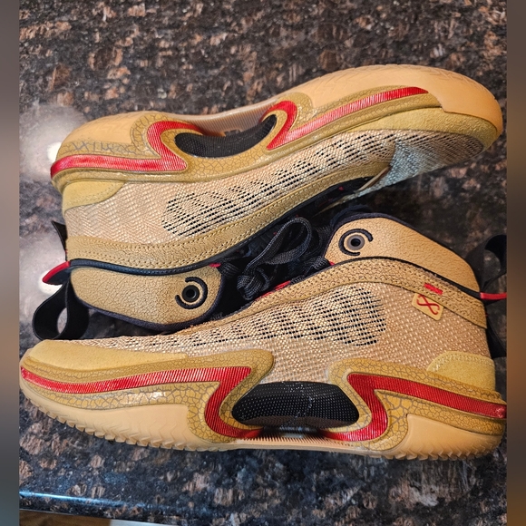 Nike Air Jordan XXXVI 36 SE Rui Hachimura Black Samurai DO2494-260 Men’s 7.5 - Picture 2 of 5